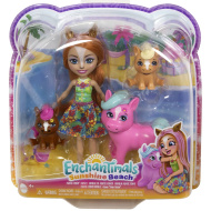 Enchantimals: Sunshine Beach Pensee Pony und ihre Familie Figurenset - Mattel