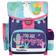 Ergonomischer Schulranzen, Rucksack 36x27x14cm - Bambino