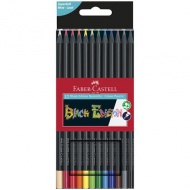 Faber-Castell: Black Edition Buntstift-Set 12er-Pack