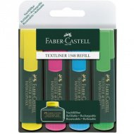 Faber-Castell: Bunte Textmarker 4er-Set