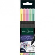 Faber-Castell: Grip 0,4mm Pastell Fineliner Set 5 Stück