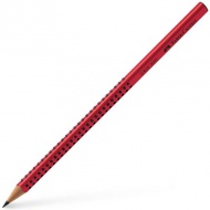 Faber-Castell: Grip 2001 Bleistift B rot