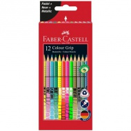 Faber-Castell: Grip Buntstift-Set 12er-Pack