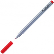 Faber-Castell: Grip Finepen Faserschreiber 0,4mm rot