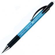 Faber-Castell: Grip Matic Druckbleistift mit 0,5mm Mine in himmelblauer Farbe