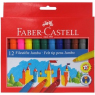 Faber-Castell: Jumbo Filzstift-Set 12-teilig