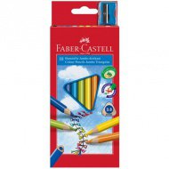 Faber-Castell: Junior Buntstifte 10er-Set mit Anspitzer