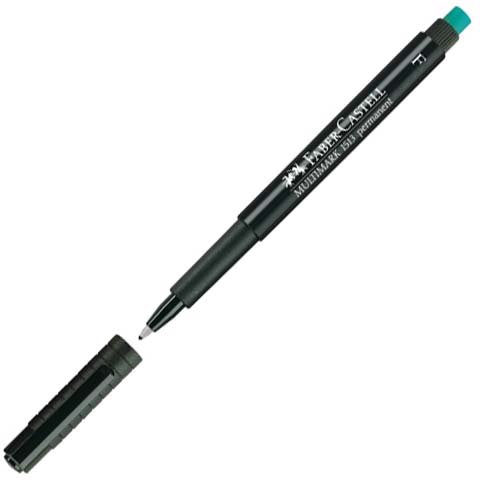 Faber-Castell: Multimark Permanent-Marker 0,6mm schwarz