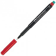 Faber-Castell: Multimark Permanentmarker F 0,6mm rot