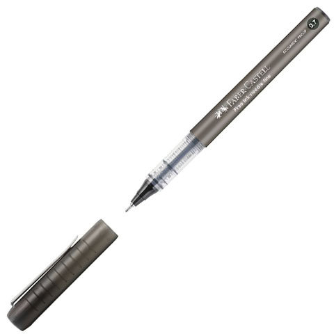 Faber-Castell: Nadelroller Stift 0,7mm schwarz