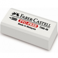 Faber-Castell: PVC-freier Radiergummi mit Zellophan-Schutz