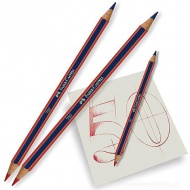 Faber-Castell: Postairón rot-blau 2er-Set