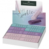 Faber-Castell: RollOn Sparkle PVC-freier Radiergummi in verschiedenen Farben 1 Stk.