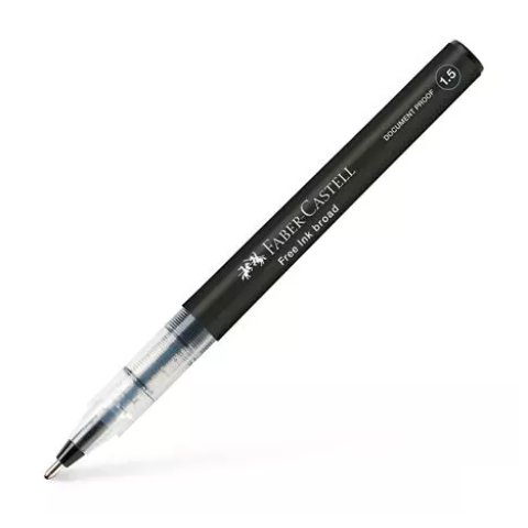 Faber-Castell: Schwarzer Rollerball-Stift 1,5mm