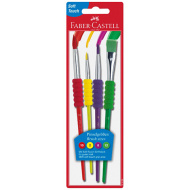 Faber-Castell Soft Touch 4er-Pinselset