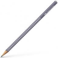 Faber-Castell: Sparkle perlmuttfarbener apfelgrauer Graphitstift HB 1 Stk