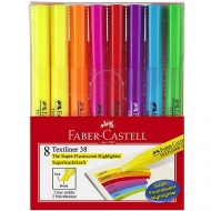 Faber-Castell: Textmarker-Set 8-teilig