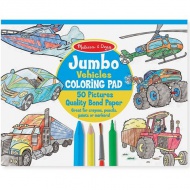 Fahrzeuge Jumbo Malbuch - Melissa &amp; Doug