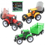 Farmer Truck: Bauernhof-Traktoren mit Anhänger 3er-Set 28cm