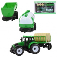 Farmer Truck: Landwirtschaftlicher Traktor-Set mit Anhängern 28cm