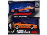 Fast &amp; Furious: 2001 Nissan Silvia S15 und Toyota Supra 2er-Pack im Maßstab 1/32 - Jada Toys