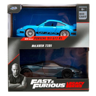 Fast &amp; Furious: Porsche 911 GT3 RS und McLaren 720S 2er-Pack im Maßstab 1/32 - Jada Toys