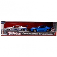 Fast &amp; Furious: Twin Pack 2er-Automodell-Set 1/32 - Simba Toys