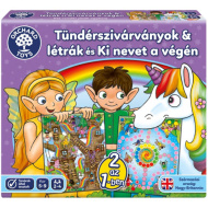 Feenregenbögen &amp; Leitern und Mensch ärgere Dich nicht 2-in-1 Brettspiel-Set