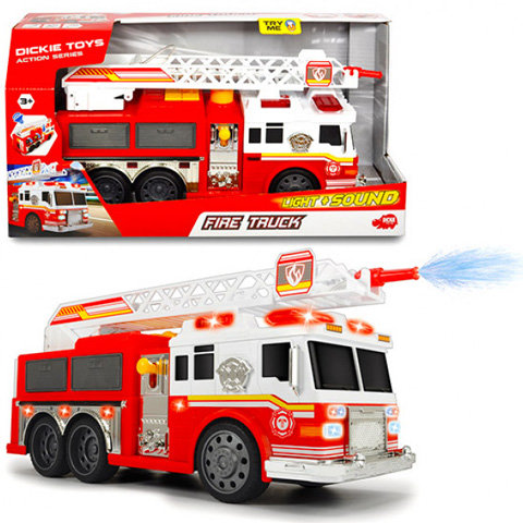 Feuerwehrauto 36 cm mit Licht und Sound - Dickie Toys