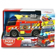 Feuerwehrauto mit Schlauch, Licht und Sound 15cm - Dickie Toys