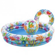 Fishbowl Pool Set 132x28cm - Intex