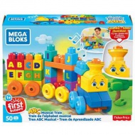 Fisher-Price: ABC-Musikzug Bausteinspiel - Mega Bloks