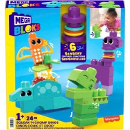 Fisher-Price: Dino-Bausatz 24-teilig - Mega Bloks