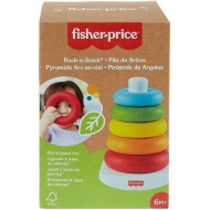 Fisher-Price: ECO Bunte Ringpyramide Babyspielzeug - Mattel