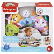 Fisher-Price: Faultier-Bauchkissen mit Geräusch und Vibration - Mattel