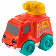 Fisher-Price: Schiebewagen - Fröhlicher Feuerwehrmann - Mattel