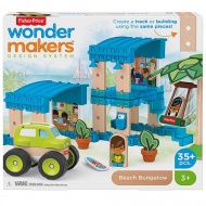 Fisher-Price: Wonder Makers Strandbungalow Bausatz 35-teilig - Mattel