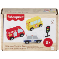 Fisher-Price: Wood Holz-Autoset - Mattel