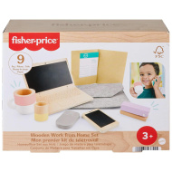 Fisher-Price: Wood Holz Home Office Spielset - Mattel