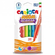 Fluoreszierende Neon-Filzstifte 8er-Set - Carioca