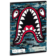 Flying Sharks glattes Heft A/5