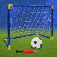 Fußballtor-Set mit Ball und Pumpe