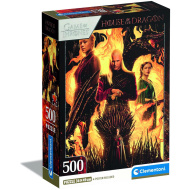 Game of Thrones Haus des Drachen 500-teiliges Puzzle - Clementoni