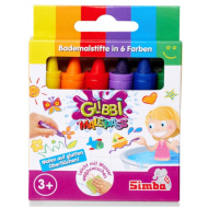 Glibbi Wasser-Wachsmalstifte 6er-Set - Simba Toys