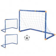 GoalBuddies: 2-in-1 Fußballtor-Set mit Ball und Pumpe