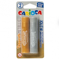 Gold- und Silber- Temperello Plakatmalstift 2er-Set - Carioca