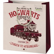 Green Grass Harry Potter Hogwarts Express mittelgroße Premium-Geschenktasche 18x10x23cm