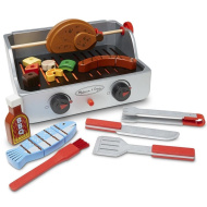 Grill- und Barbecue-Kreativ-Holzspielset - Melissa &amp; Doug