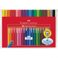 Grip bunte auswaschbare Filzstifte 20er-Set - Faber-Castell