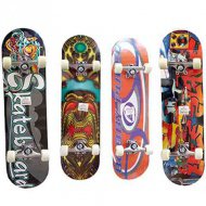 Ground Control Skateboard mit mehreren Designs - Spartan